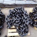 China Painted Black Stud Link Anchor Chain